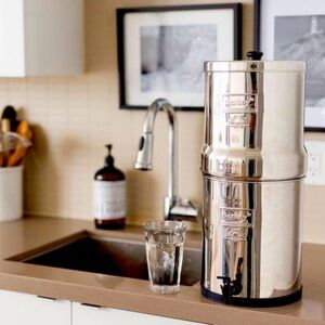 Berkey TRAVELER gravity water filter + steel spigot (no lid or filters) ProPur